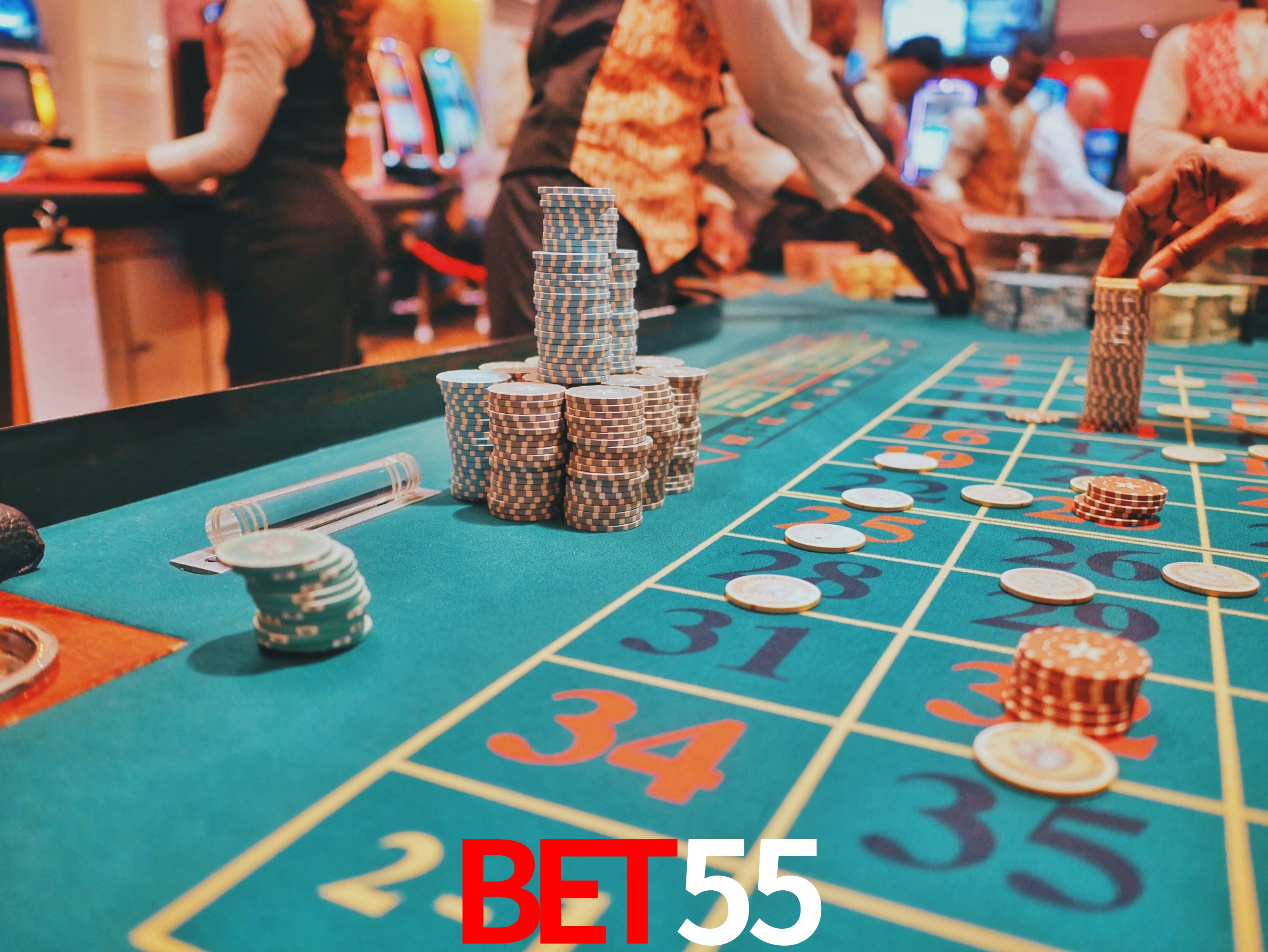 Interface do App bet55